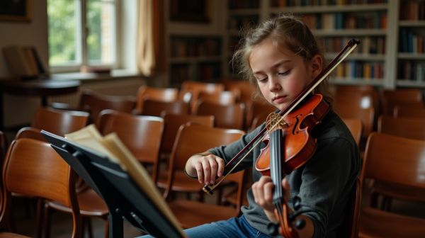 Comment progresser rapidement en cours de violon à Nancy