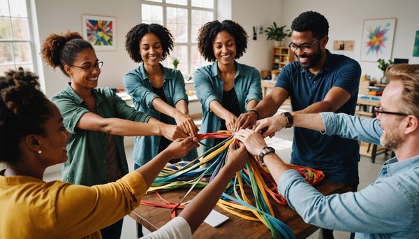 Team building solidaire : des activités qui rassemblent et sensibilisent
